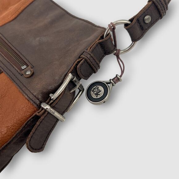 The Sak Leather Multicolor Boho Patchwork Shoulder Bag - Picture 6 of 8